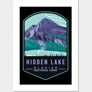 Hidden Lake Glacier National Park Posters and Art